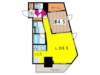 間取図 オリゼー茅場町