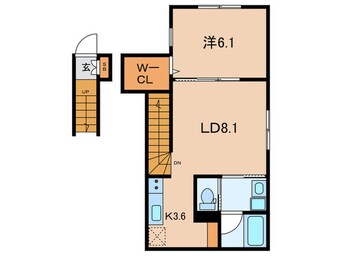 間取図 エスコンディード代々木