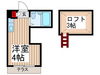 間取図 シャトルブラッケン