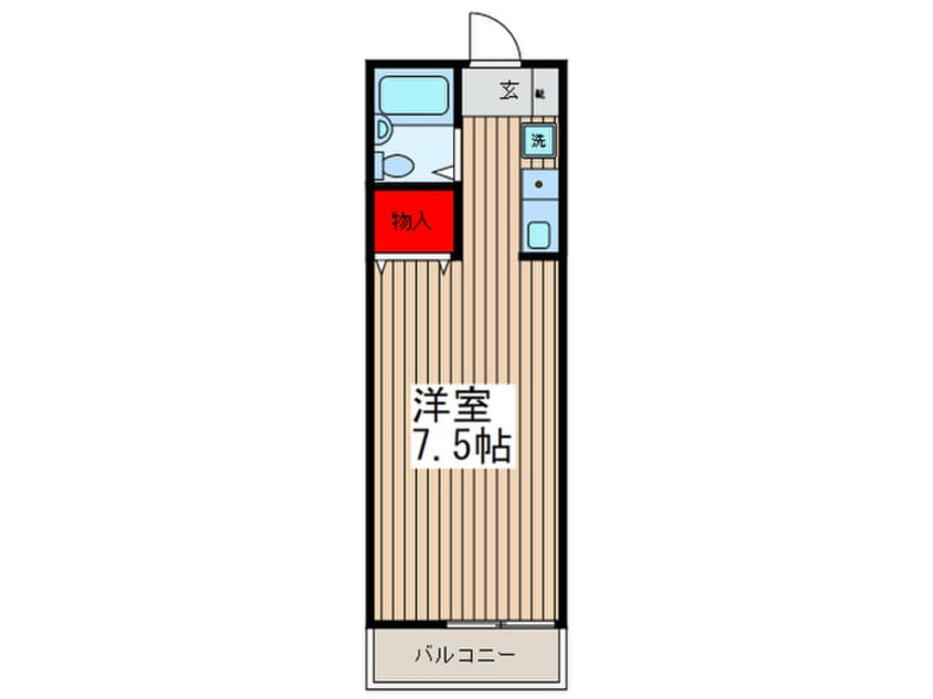 間取図 ベルメゾンＴＴ　Ａ