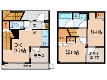 間取図 AGRATIO　TERRACE　恵比寿