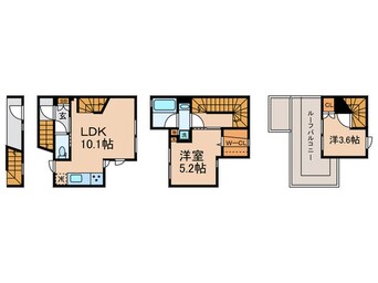 間取図 AGRATIO　TERRACE　恵比寿