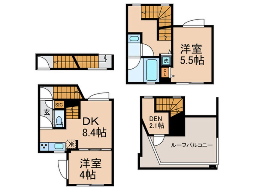 間取図 AGRATIO　TERRACE　恵比寿