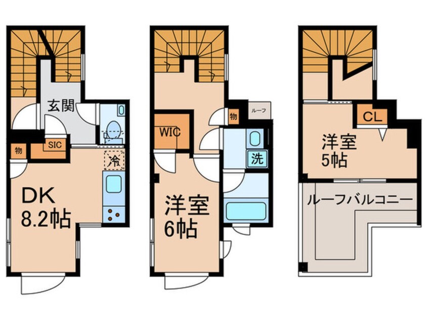 間取図 AGRATIO　TERRACE　恵比寿