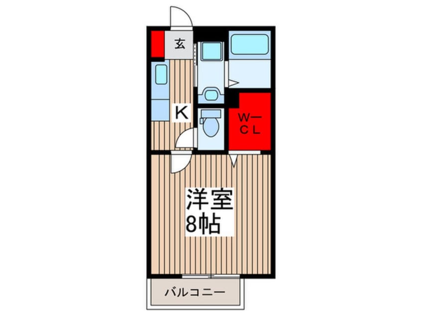 間取図 プレミール上木崎Ｂ