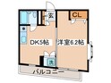 グローリーヒルズの間取図