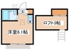 ハ－トピア矢野口 1Rの間取り