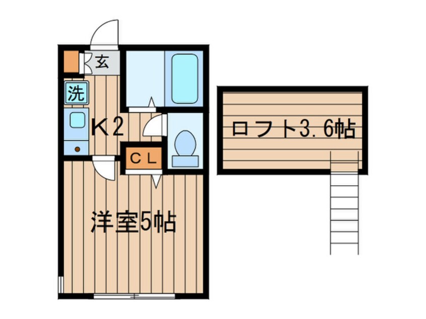 間取図 Ｇ・Ａヒルズ川崎・戸手