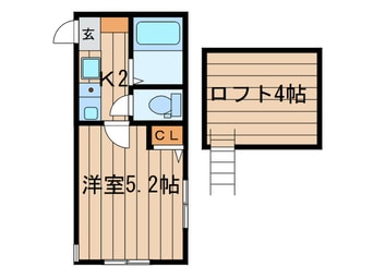 間取図 Ｇ・Ａヒルズ川崎・戸手