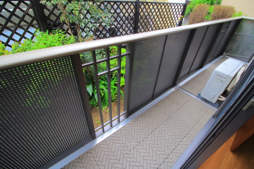 ベランダ・バルコニー クレスト桜川Ｂ