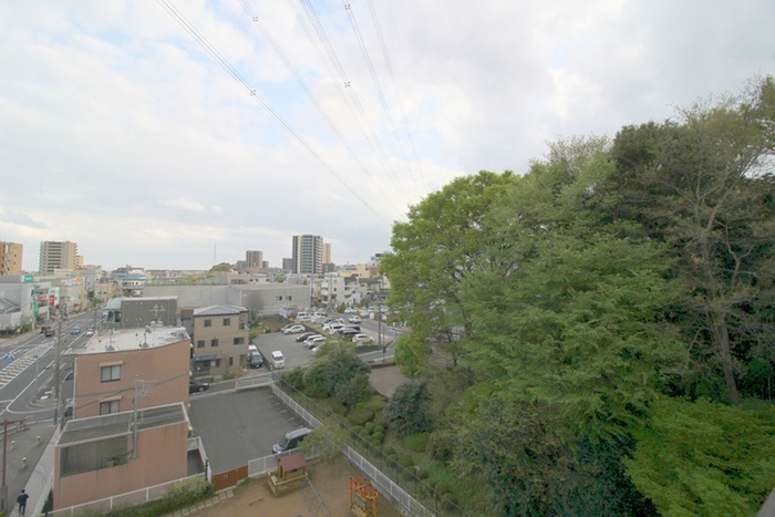 室内からの展望 グリーンシティ藤重壱番館