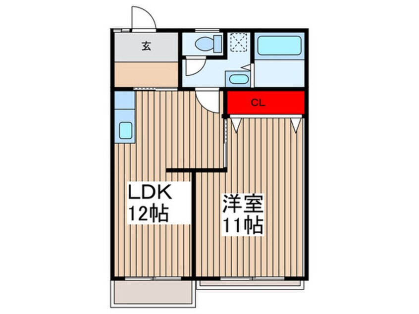 間取図 タウニィ・岩沢