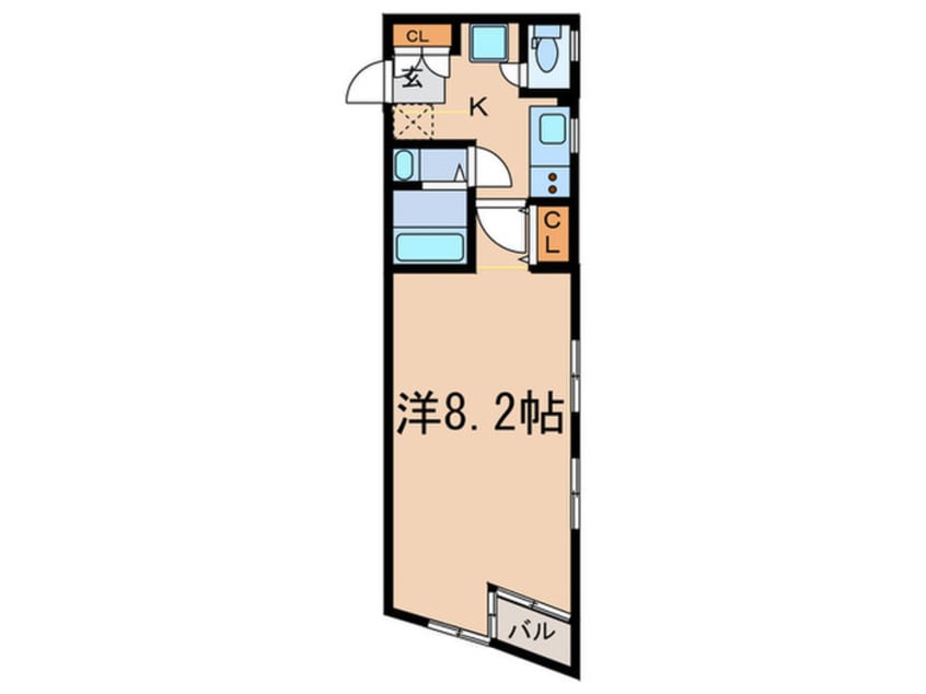 間取図 レジャンシック小石川