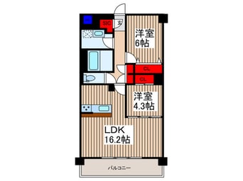 間取図 仮)アーバントレジャーケヤキ