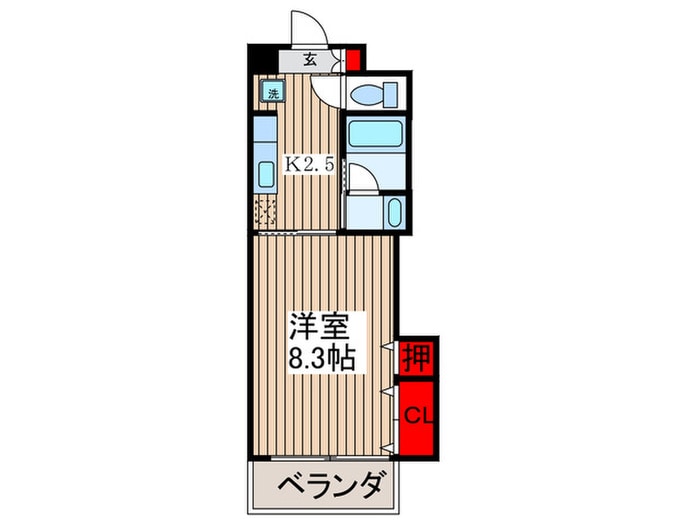 間取り図 ラウンドタワ－オペリア