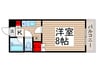 パレスベラージオ 1Kの間取り