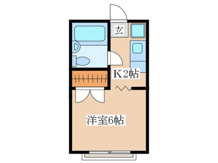 間取図 グリーンビュー若葉