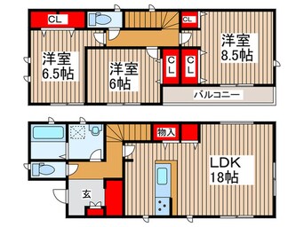 間取図 Kolet野田市#04