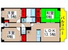 八千代ＴＹプラザ　Ａ棟 3LDKの間取り