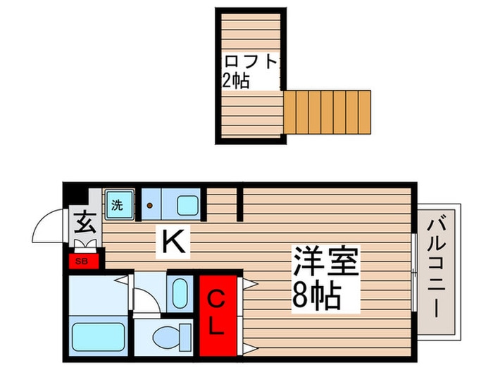 間取り図 ファミ－ユ南柏