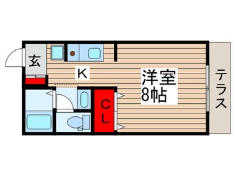 間取図 ファミ－ユ南柏