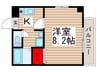 サラスバティ 1Kの間取り