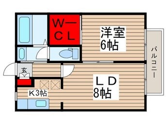 間取図 グランシード　A棟