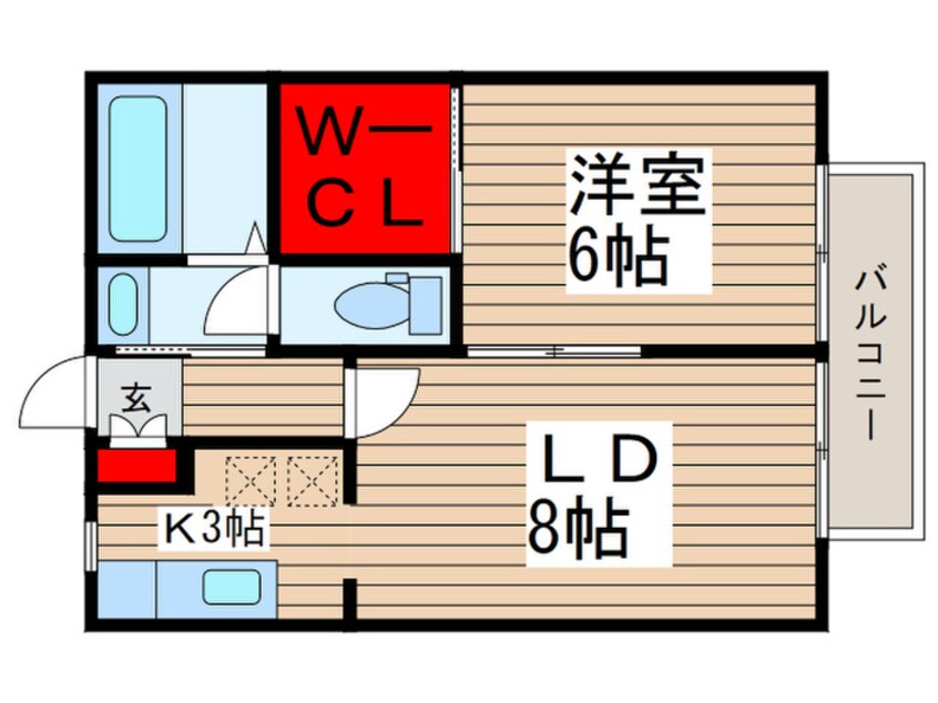 間取図 グランシード　A棟