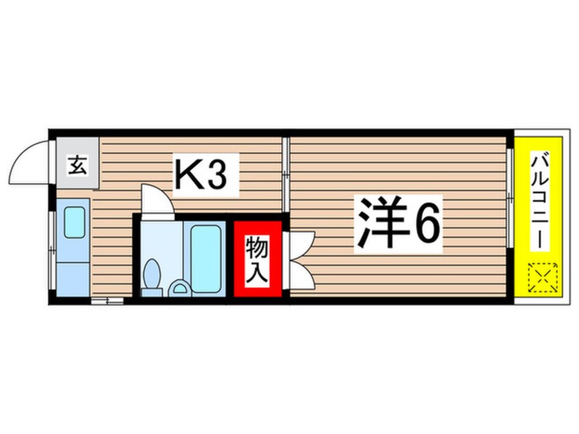 間取図 アゼリアコート平尾A棟