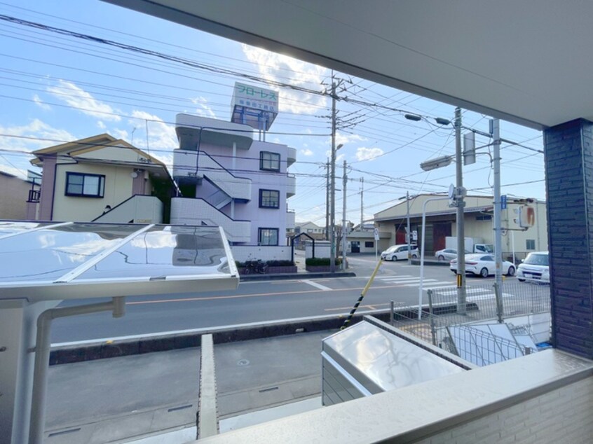 室内からの展望 ジーメゾン鳩ヶ谷サウス