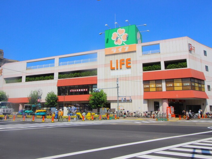 ライフ　千川駅前店(スーパー)まで750m ロア－ル高松