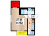 BestStage上志津 1Kの間取り