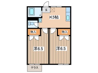 間取図 辻堂ハイム