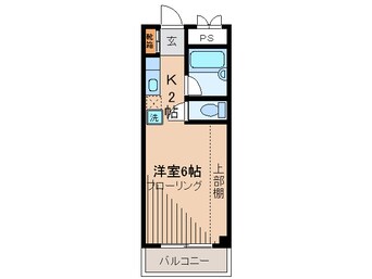 間取図 クレールハイム