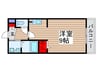 サンプラザ 1Rの間取り