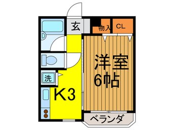 間取図 ＦＬＯＲＡＩＳＯＮ