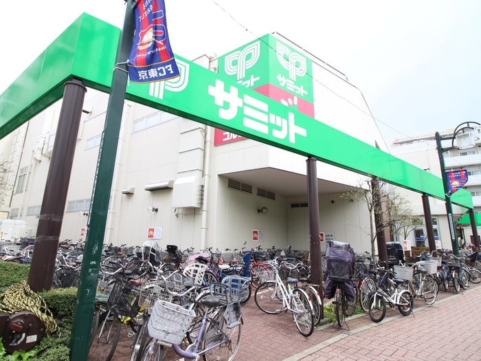 サミット(スーパー)まで160m ルオーレ上北沢駅前