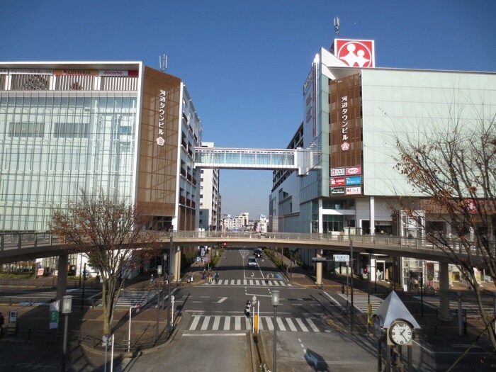 河辺駅北口(公園)まで500m レオニス