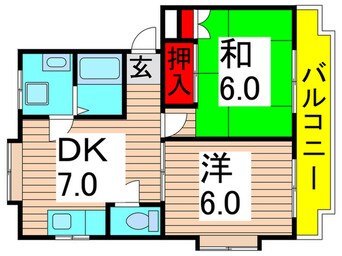 間取図 ハ－モニ－