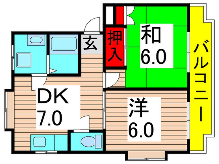 間取図 ハ－モニ－