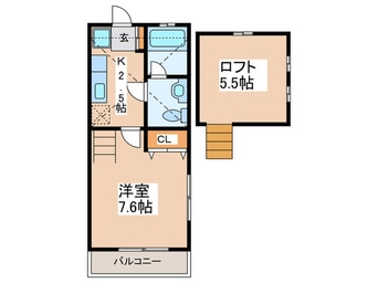 間取図 パ－クヒルズナガシマ