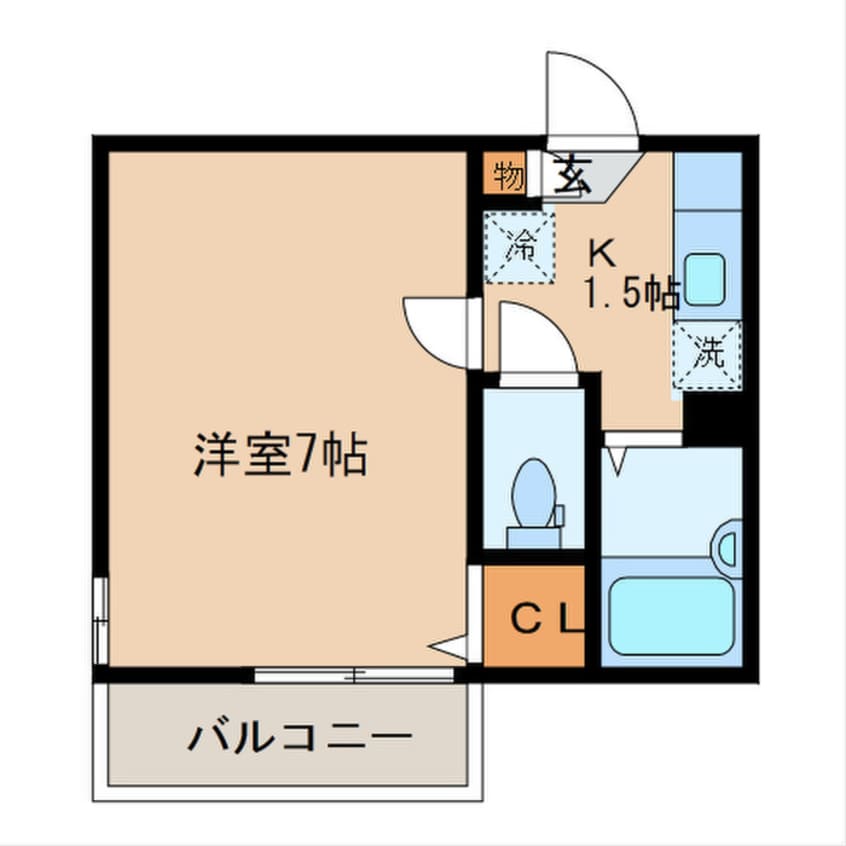 間取図 ディアグレース大森