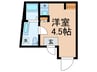 HJ PLACEゼフィルス代々木 1Rの間取り