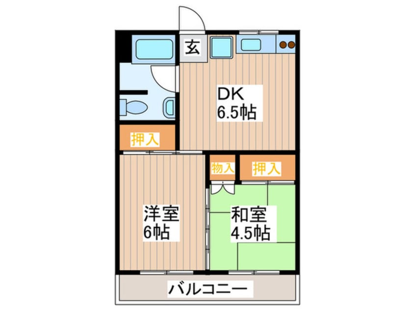 間取図 桜マンション