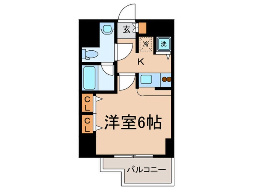 間取図 菱和ﾊﾟﾚｽ小石川後楽園（504）