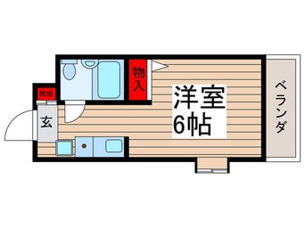 間取図 ジョイフル津田沼