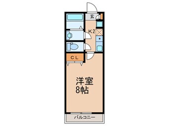 間取図 ブランミュール西馬込Ⅲ