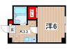 アルカディア 1Kの間取り