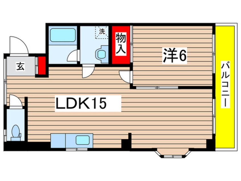 間取図 ルミネ星久喜