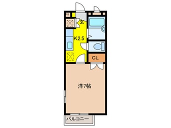 間取図 フラットコートB